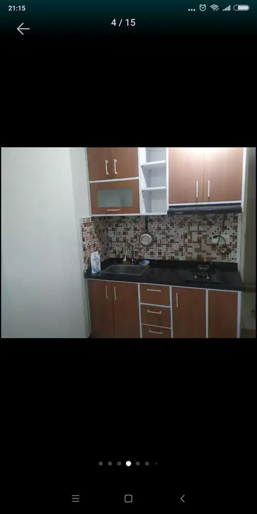 Apartemen murah meriah bagus dan bersih full furnish