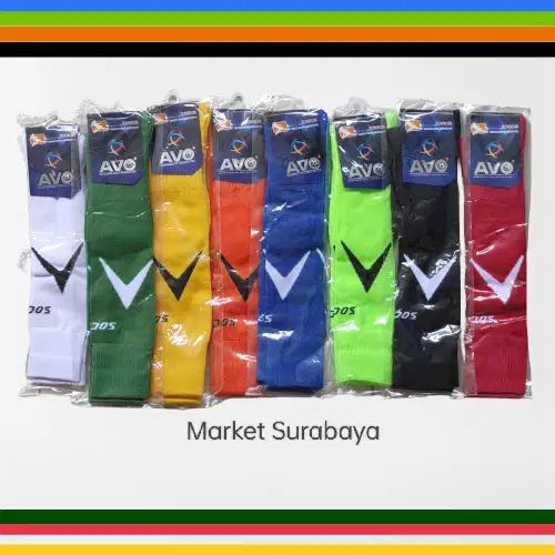 Kaos kaki original avo anti junior slip warna hitam