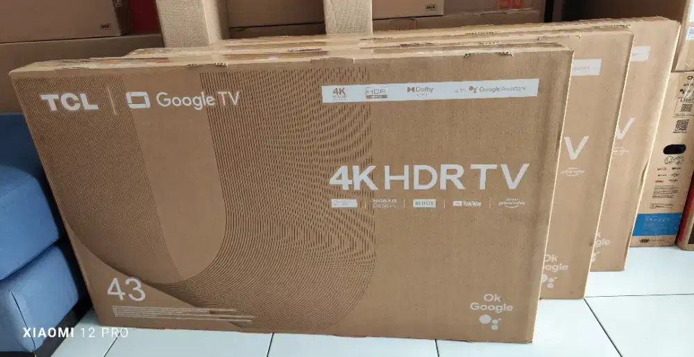 GOOGLE TV ANDROID 11 - TCL TV 43 UHD 4K Dolby HDMI 2.1 Digital TV