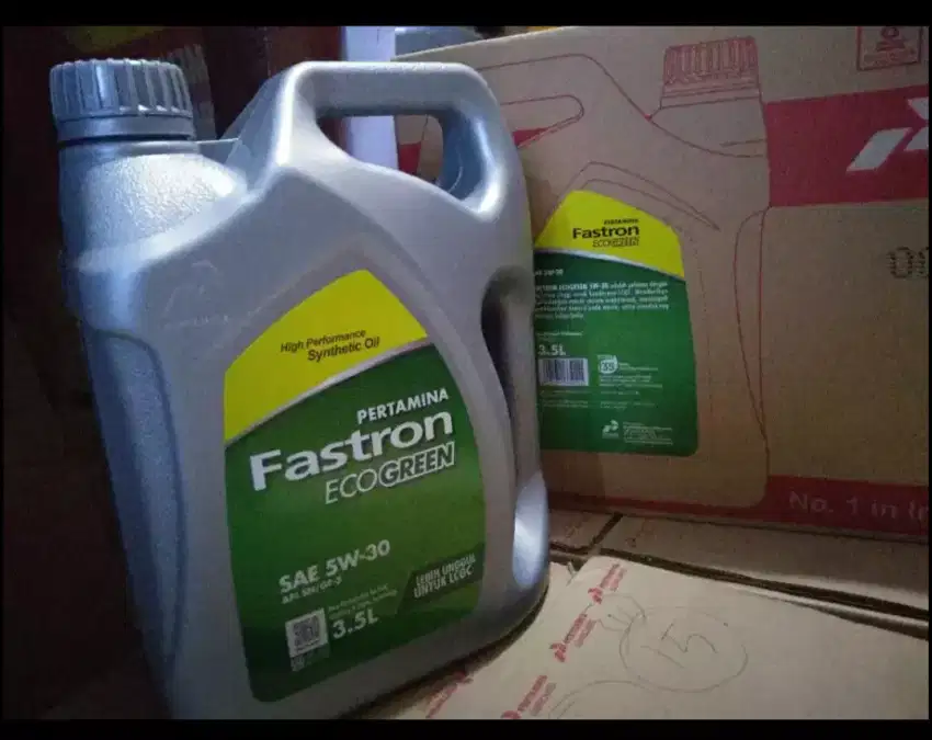 Oli Fastron eco green 5W-30 per galon 3,5liter