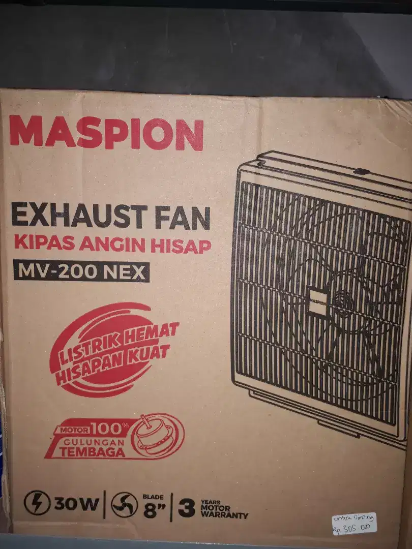 Ventilasi Fan/Exhaust fan