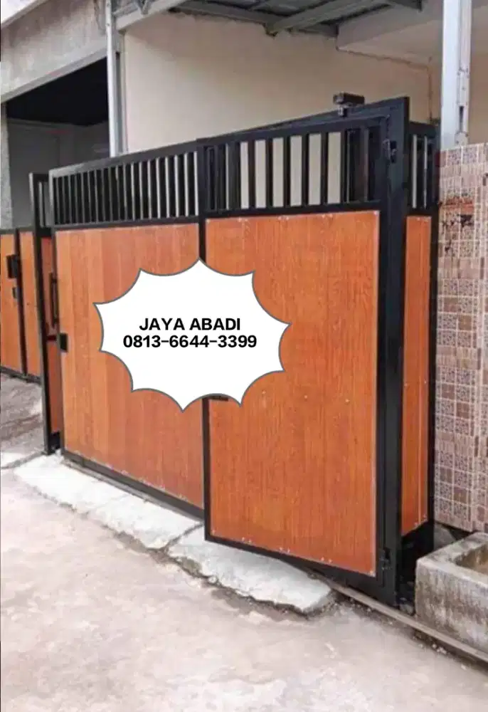 Pintu pagar motif grc 10