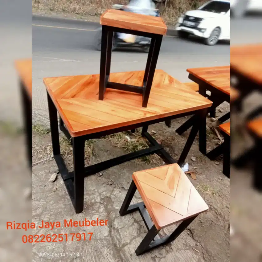 meja meja cafe ,rumahan, toko,warung