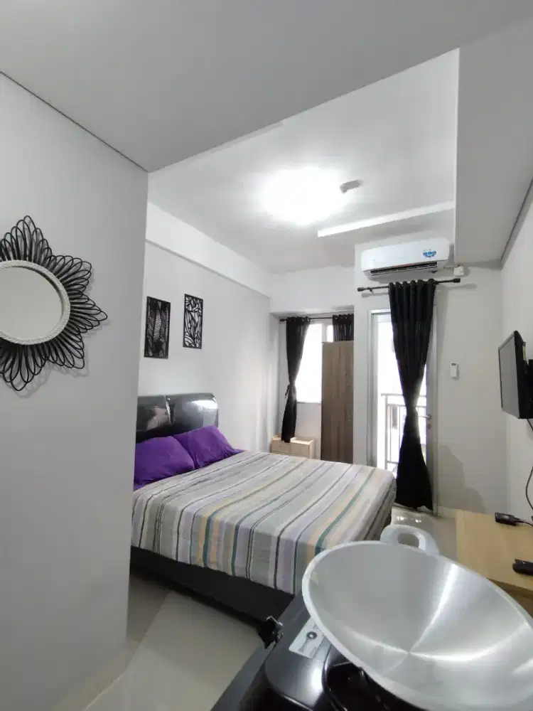 Sewa Apartemen 3/6/12 jam Transpark Juanda Bekasi Timur