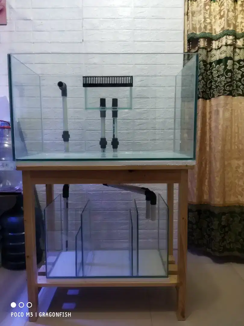 Aquarium sump filter 80cm