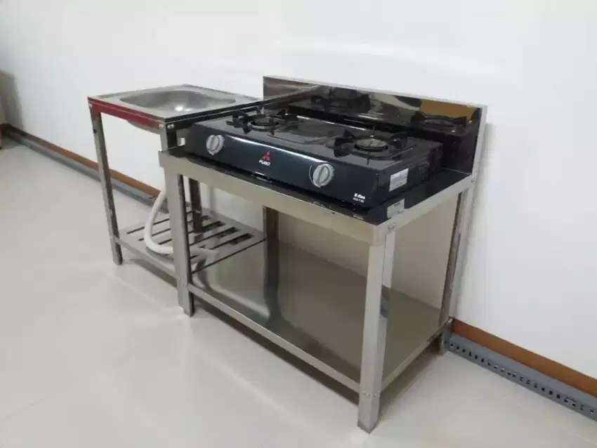 MEJA DAPUR STAINLESS