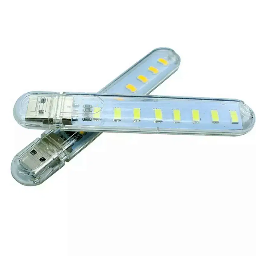 2 Pcs Lampu 8 Led Model USB