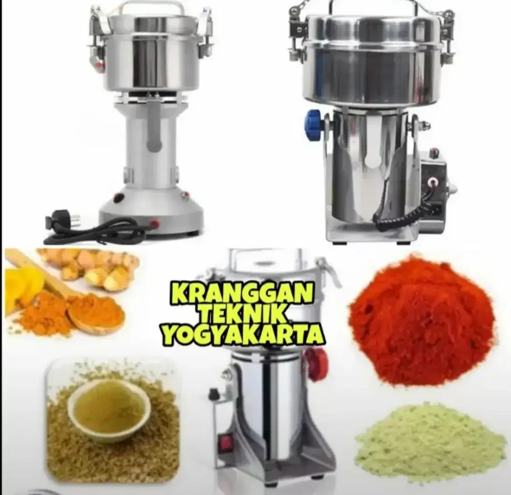 (KRANGGAN TEKNIK)aneka mesin penggiling rempah miller utk menepung