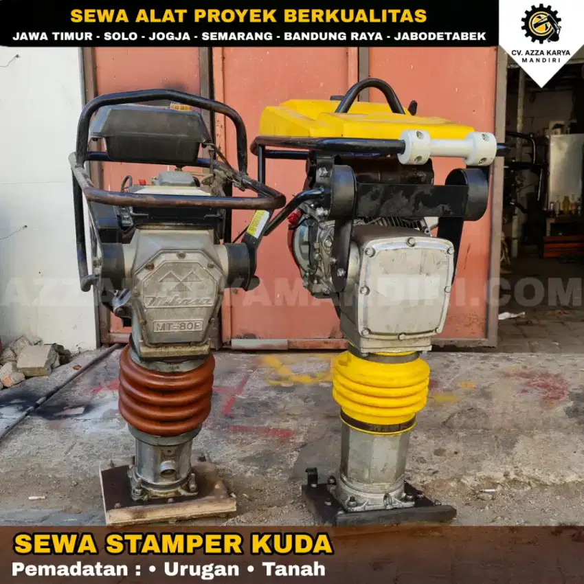 SEWA CUTTING BETON, STAMPER, BABY ROLLER, JACK HAMMER, POMPA AIR, DLL