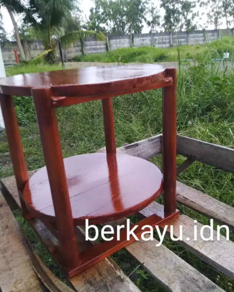 Meja kayu minimalis,/meja dispenser/meja nakas/meja serbaguna