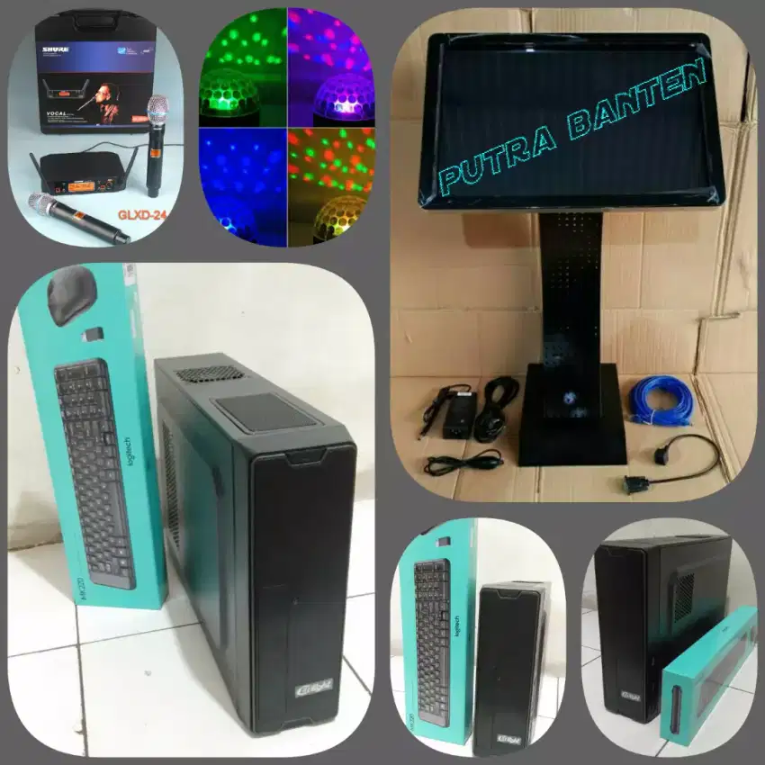 PC KARAOKE 6TERA 85.000 + MONITOR TOUCHSCREEN KARAOKE 19IN