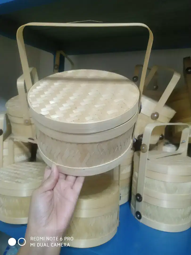 Hampers  bambu bulat uk 20