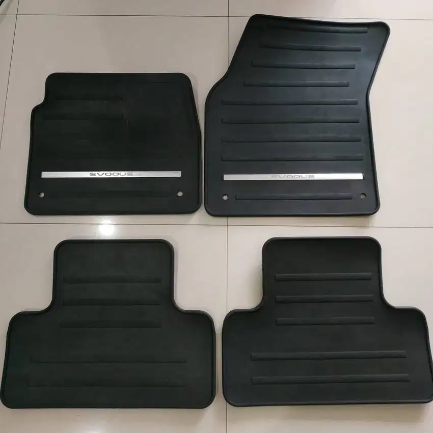 karpet karet floor mats seat genuine land-rover evoque