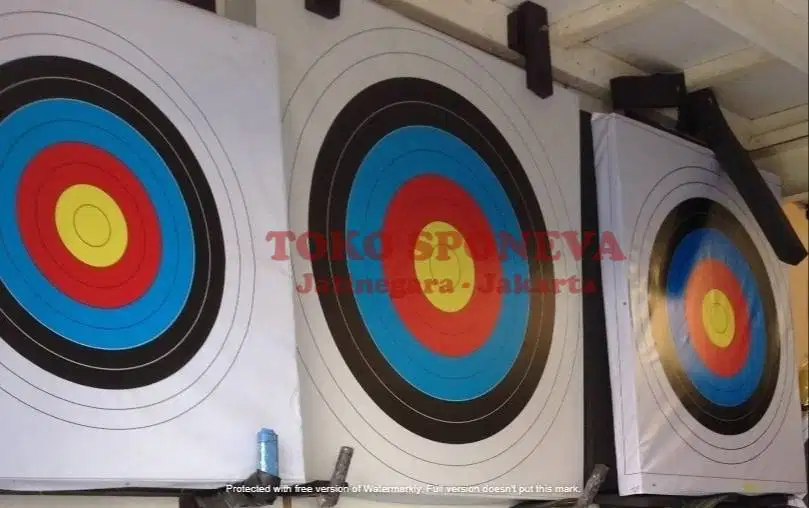 Bantalan Target Panahan / Sasaran Target uk 125 x 125 CM -Tebal 3-15CM