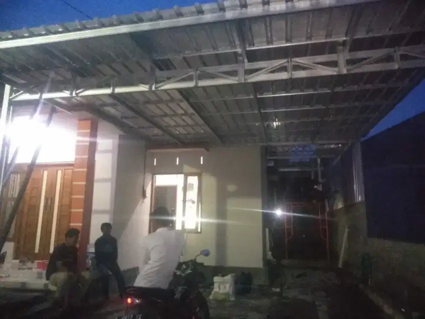 Jasa pasang kanopi baja ringan profesional hanya di OK truss