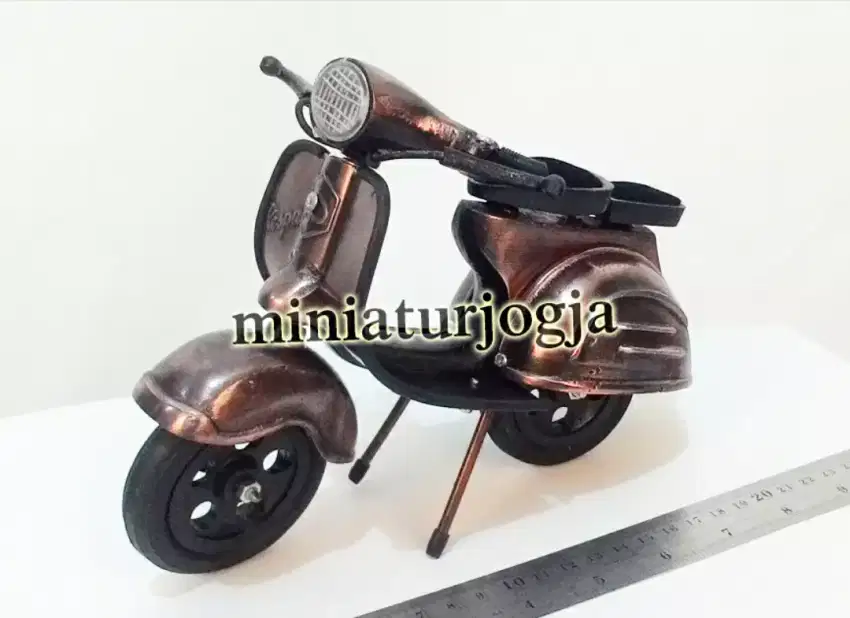 Diecast Vespa Miniatur Vespa klasik antik