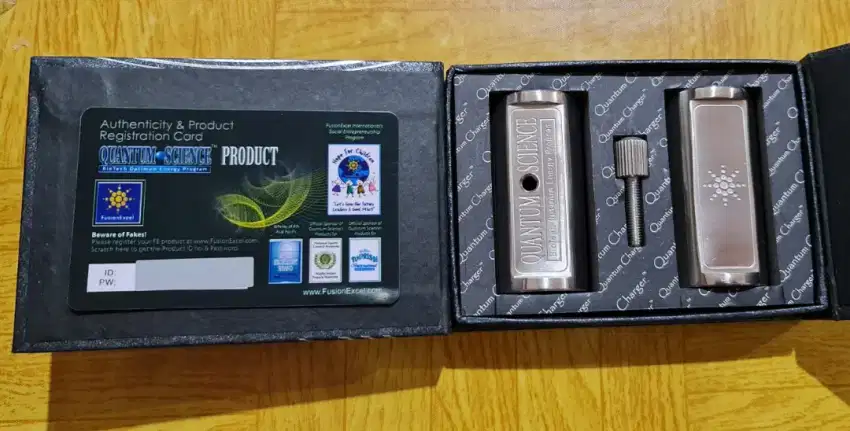 Penghemat Bensin Quantum Charger Nano Technology !!!