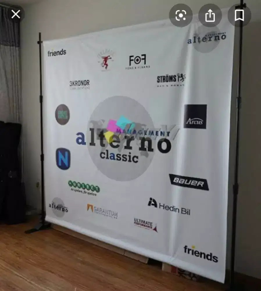 Backwall backdroop Jumbo Banner