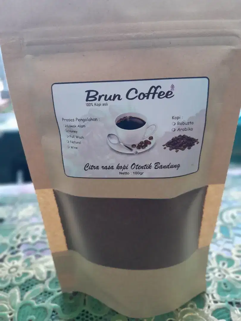 kopi murni Brun coffee