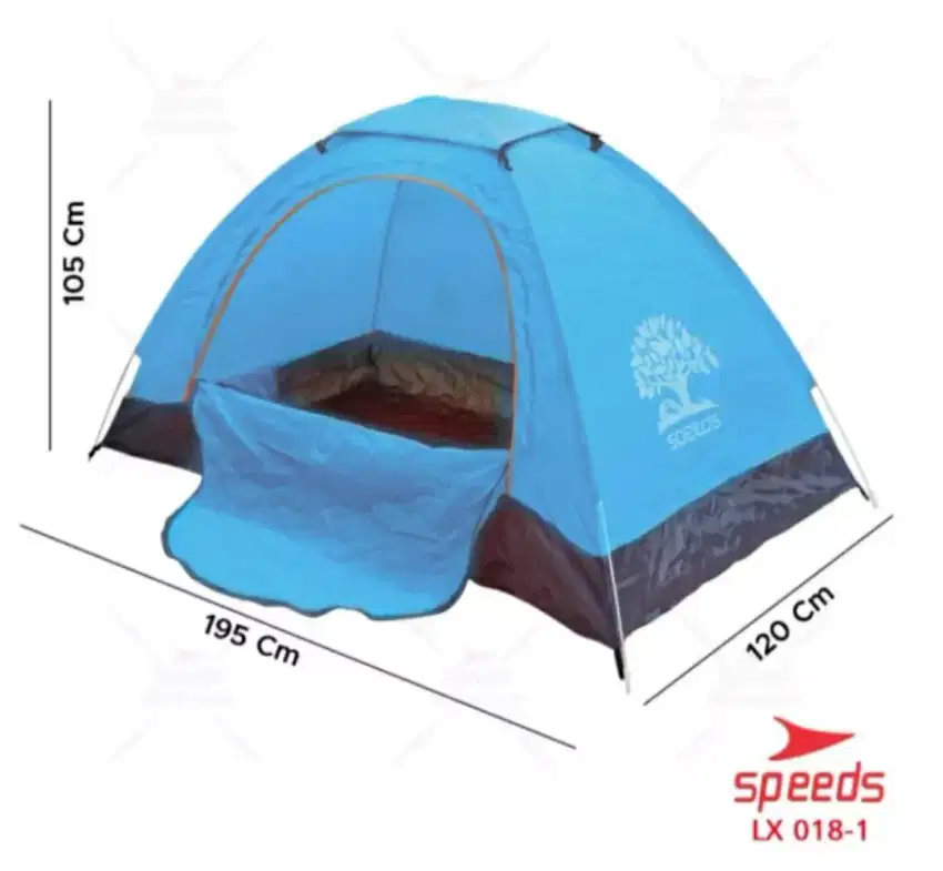 Tenda camping kapasitas 2 orang