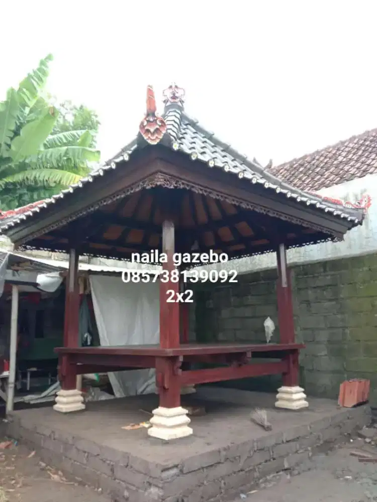 Gazebo tembau karya nak Bali