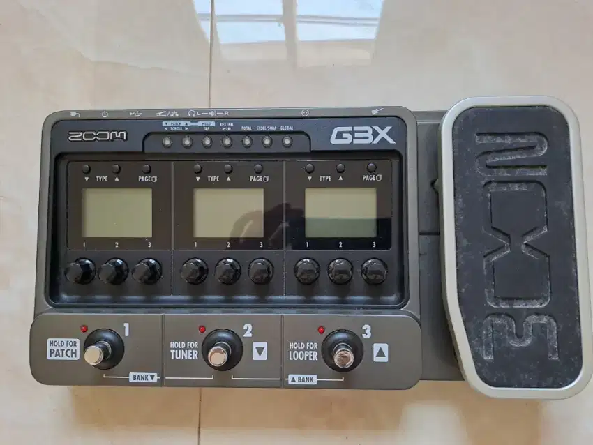 Efek gitar Zoom G3X pedal