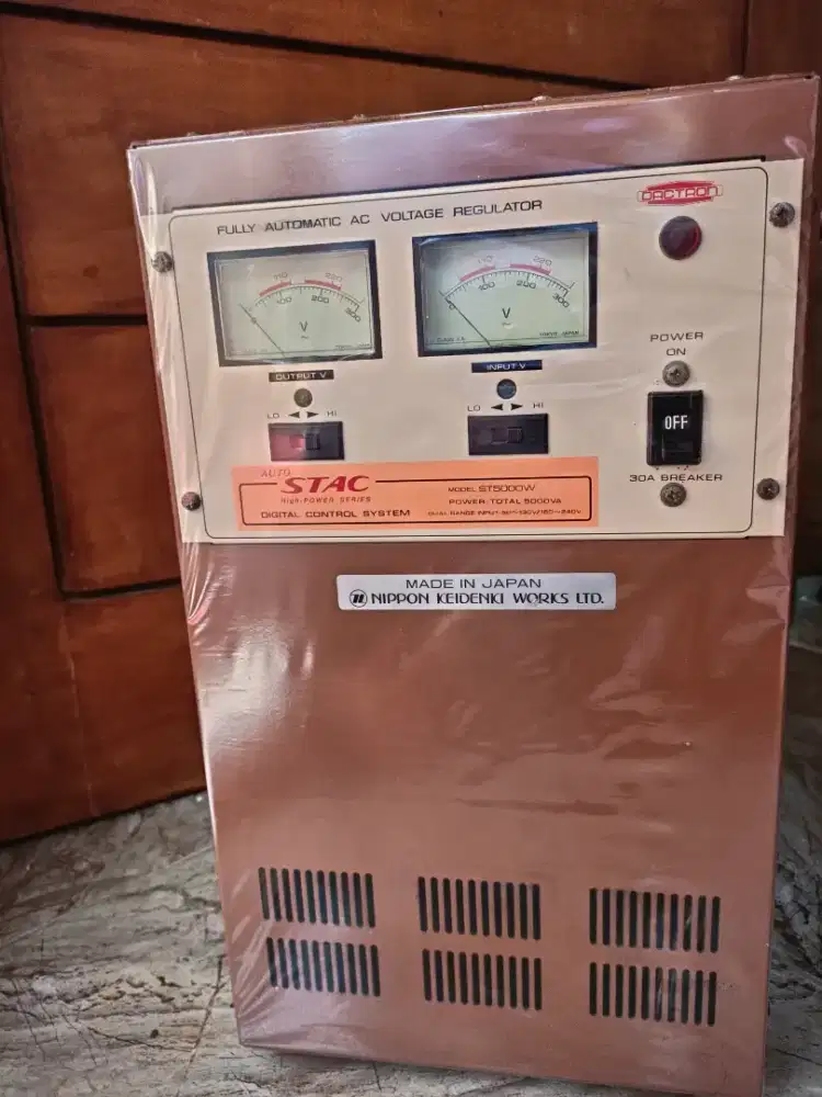 Stabilizer Dactron STAC 5000watt made in japan