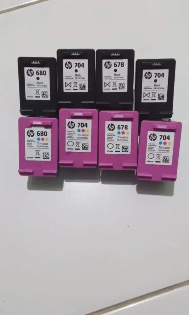 Dicari tinta Cartridge printer bekas yg blom direfil