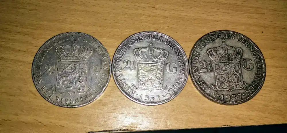 Coin netherland 2 1/2 G