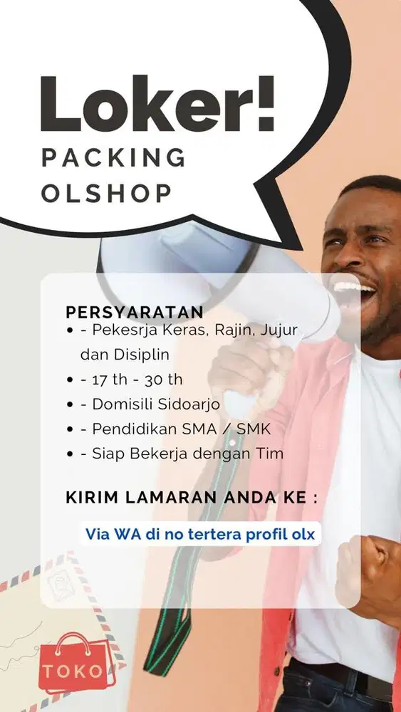 Loker packing olshop grimed