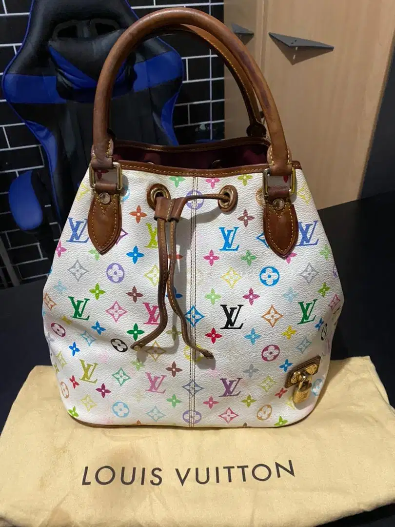 Tas wanita lv serut multicolor 2019 authentic