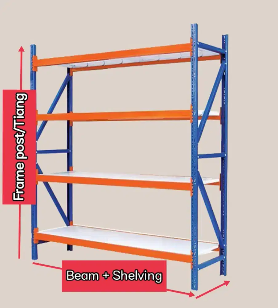 rak medium/rak gudang,Gratis Gngkir dan pemasangan