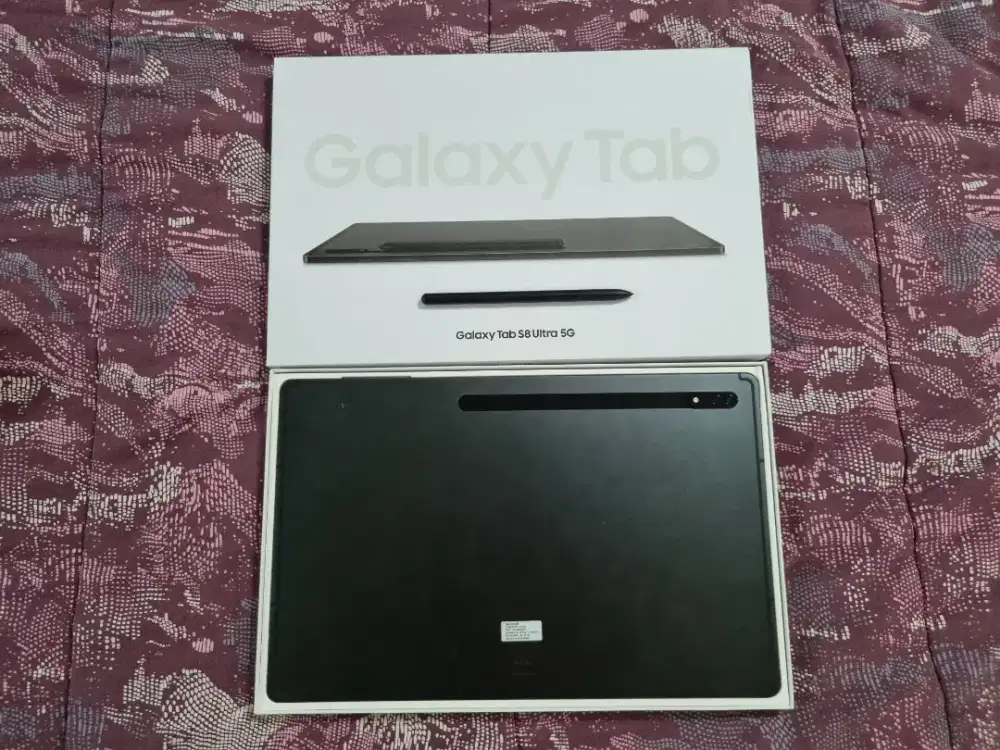 SAMSUNG TAB S8 ULTRA 5G Ram12/256Gb Snapdragon8 Gen1 Normal 100%.