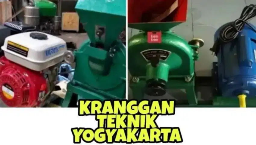 (KRANGGAN TEKNIK)diskmill ffc 15 utk menepung beras jahe (herbal) dll