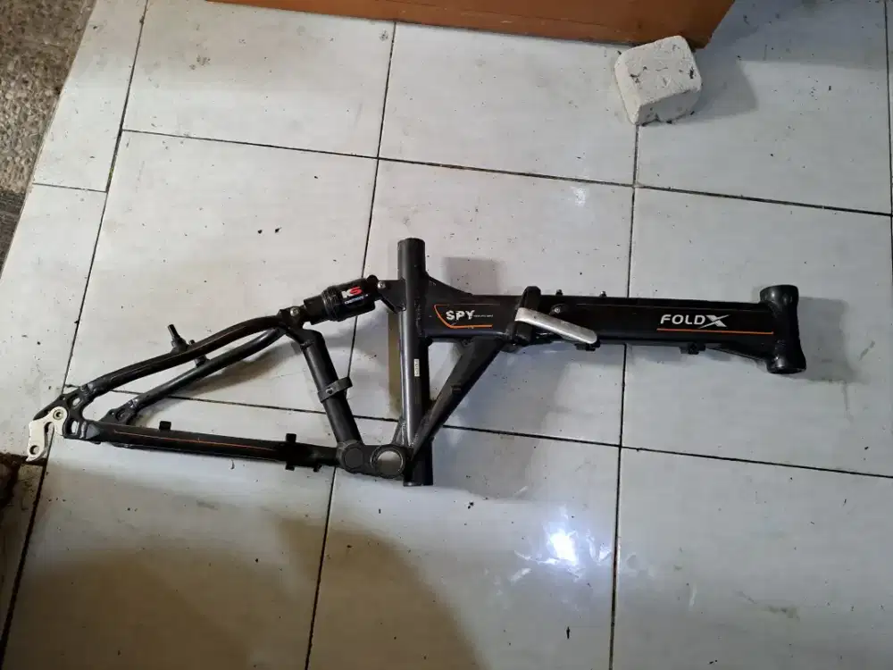 Frame saja sepeda foldx spy langka banget jarang jual cepat murah BU