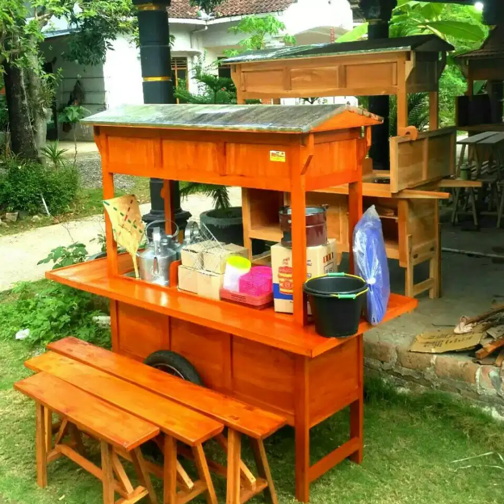 Gerobak angkringan murah gratis ongkir