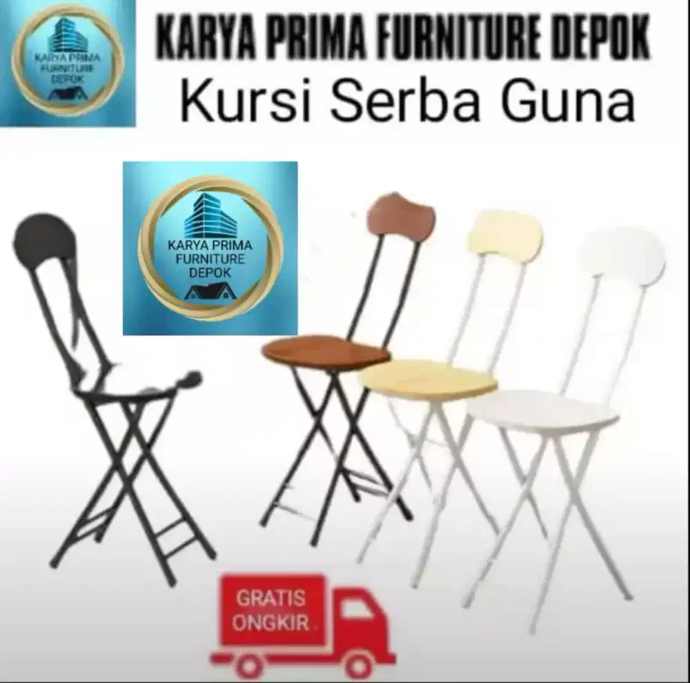 Kursi Serba Guna bisa dibawa kemana aja, cocok untuk sholat yg lg uzur