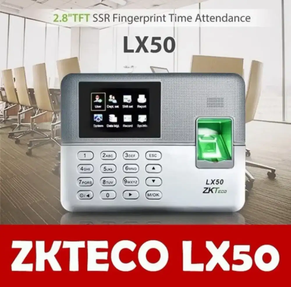 Fingerspot absensi sidik jari Fingerprint Zkteco LX50