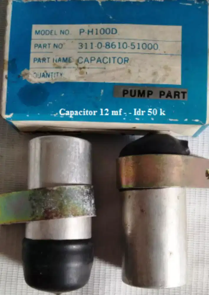 Sanyo Pump Parts - Capacitor