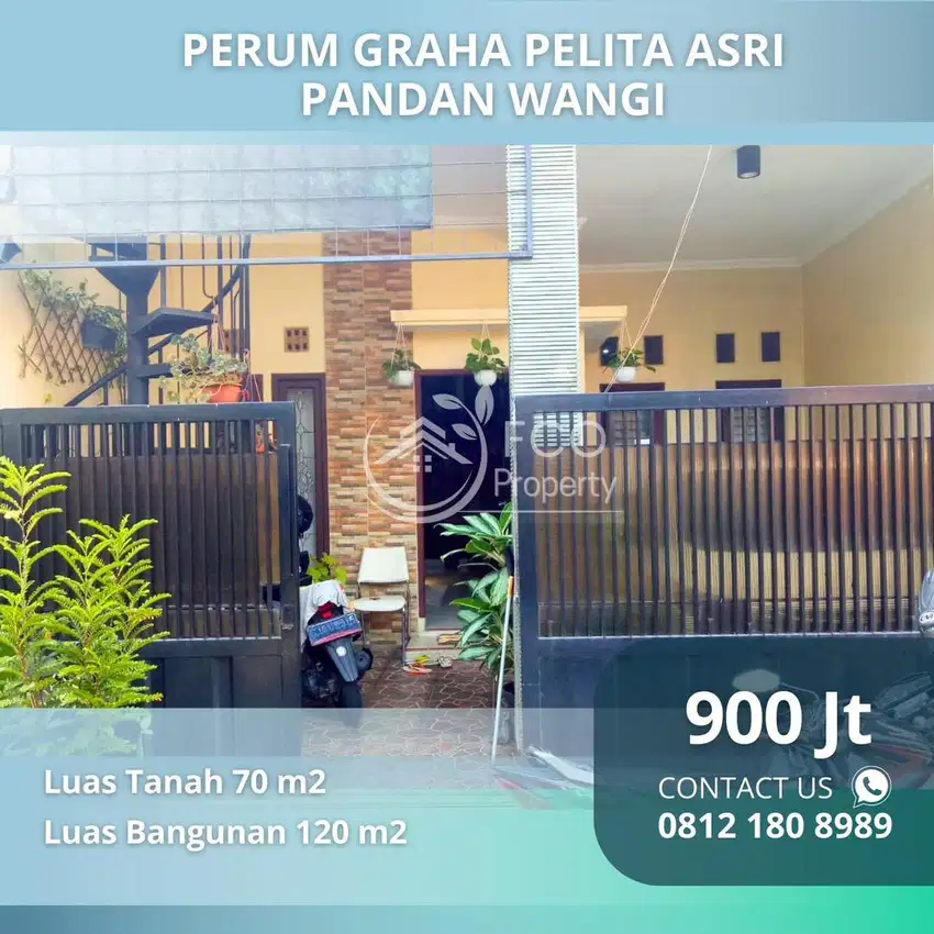 Rumah Perum Graha Pelita Asri Pandanwangi Malang Kot