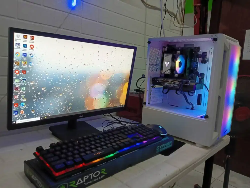 Pc Gaming Fullset Editing i5 10400f gtx 1660ti Komputer 903113538