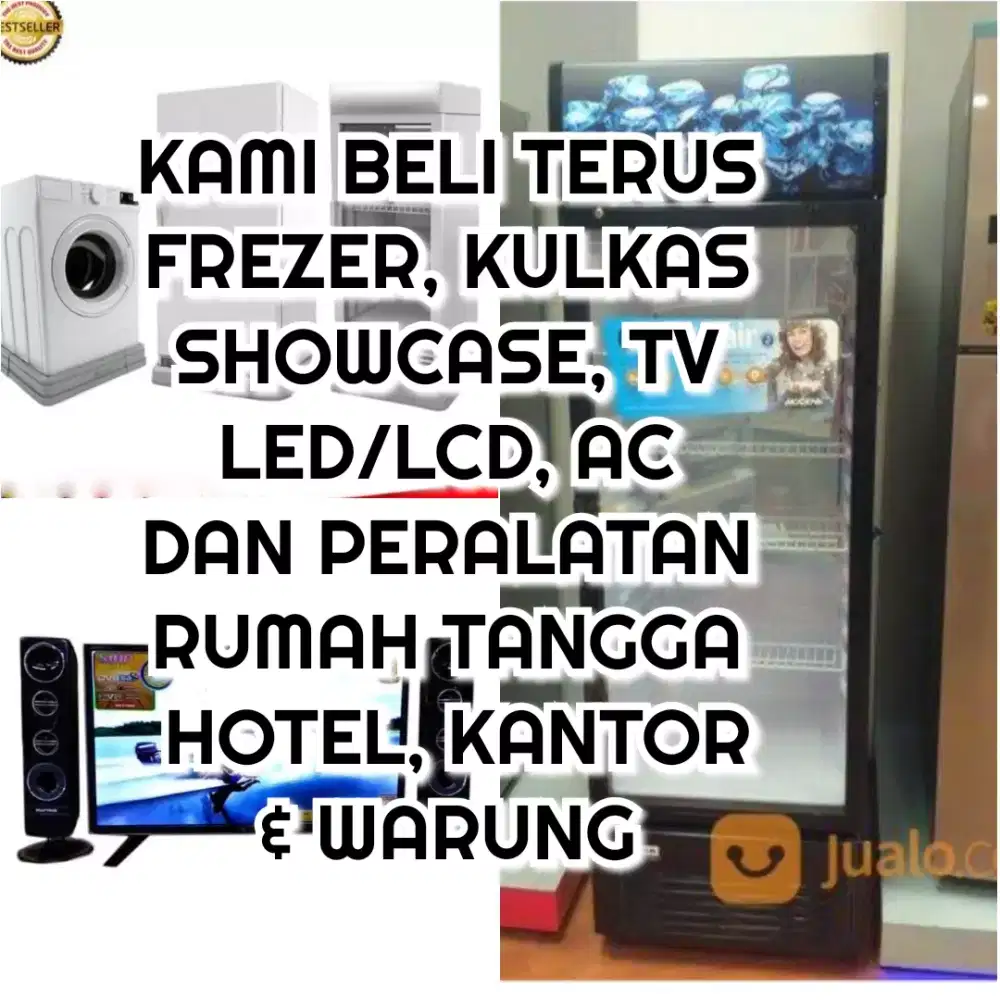 Kami Terima terus Kulkas, Freezer Showcase bekas anda dll