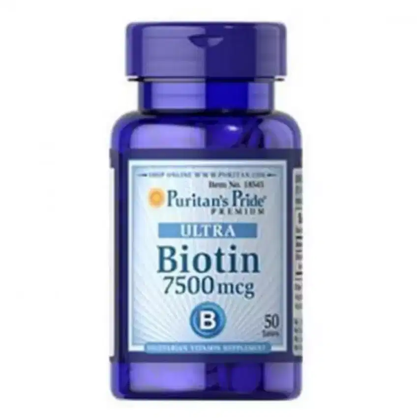 Puritan Biotin 7500 mcg isi 50 butir