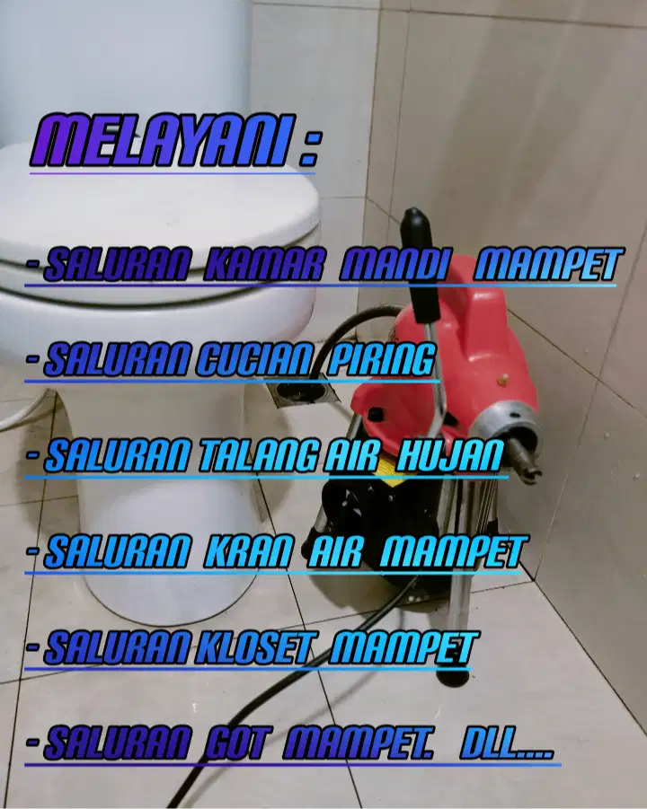 Jasa saluran mampet