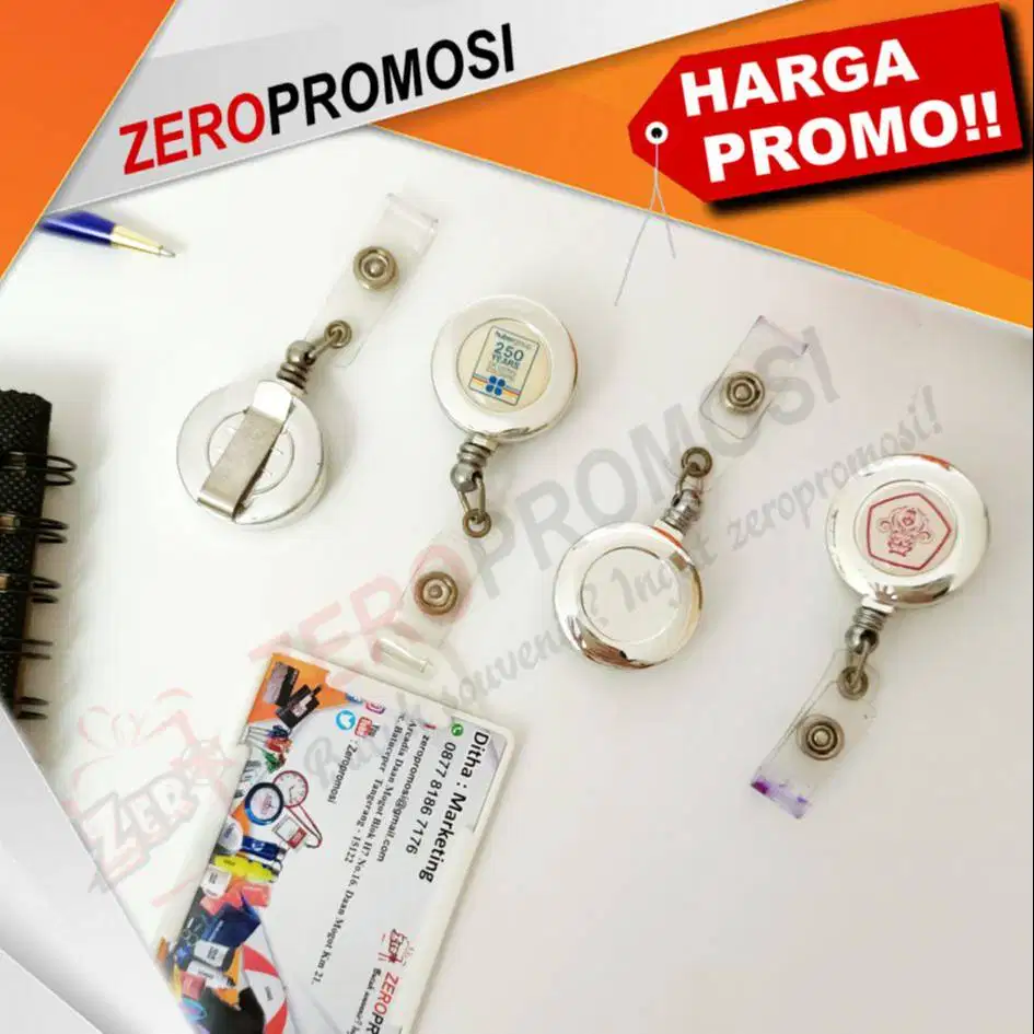 Souvenir Yoyo Id Card Luxury Silver Custom Resin