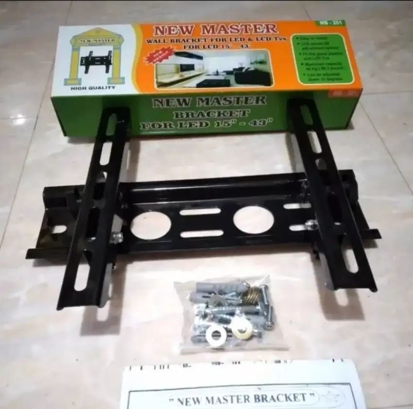Bracket tv 15-43 inch/braket briket tv 19-43 inch