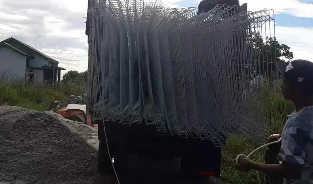 Jual Pagar BRC Elektroplating & Hot Dip Galvanish di Kalimantan