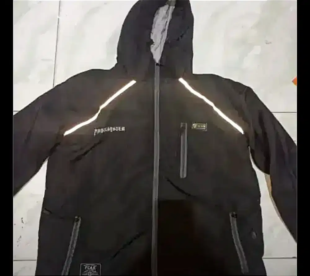 Jaket motor pria tahan air dan tahan angin