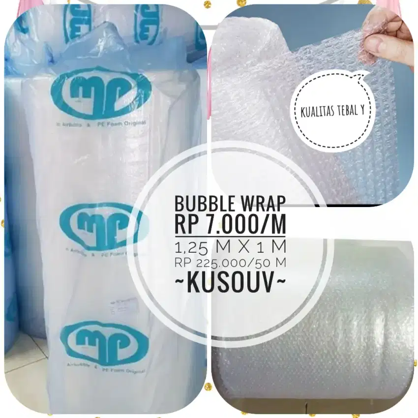 Bubble Wrap Per Meter Per Roll