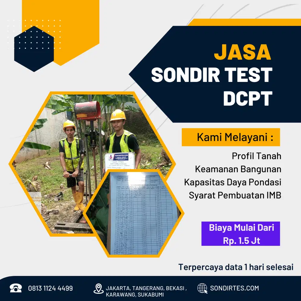 Jasa Sondir Tanah